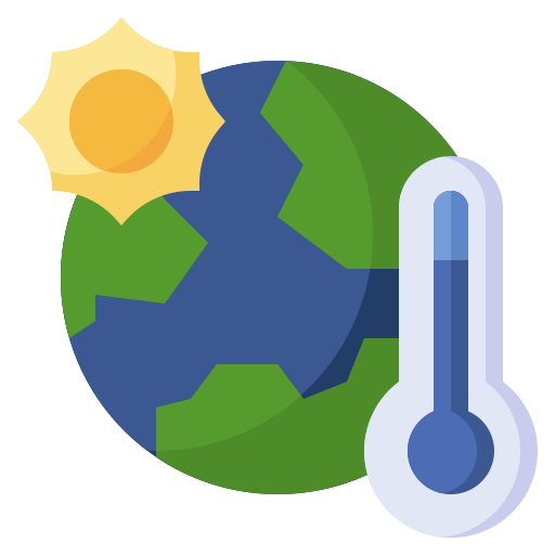 globale erwärmung Surang Flat icon