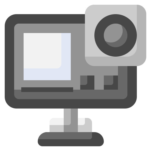 action-kamera Surang Flat icon