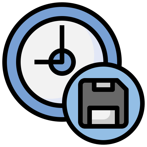 Time Surang Lineal Color icon