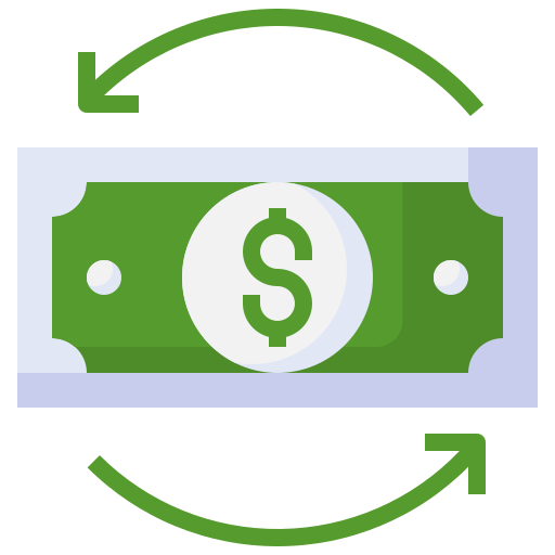 Cash flow Surang Flat icon