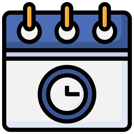 Time Surang Lineal Color icon