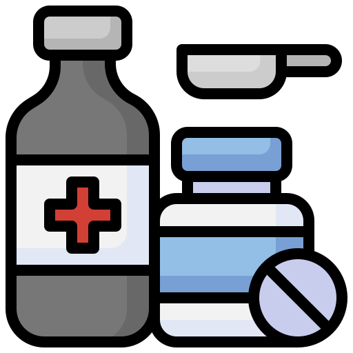 Medication Surang Lineal Color icon