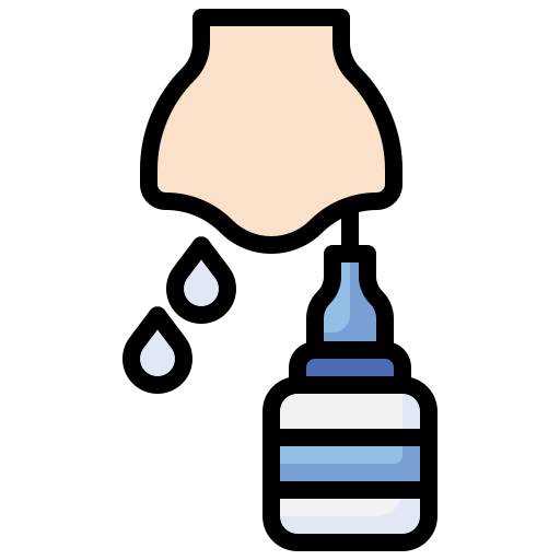 Nasal spray Surang Lineal Color icon