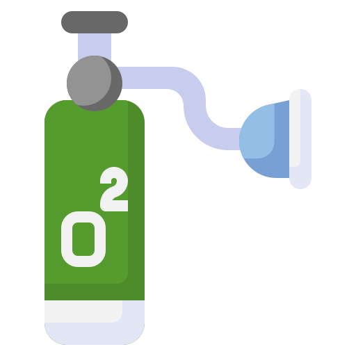 sauerstoffmaske Surang Flat icon