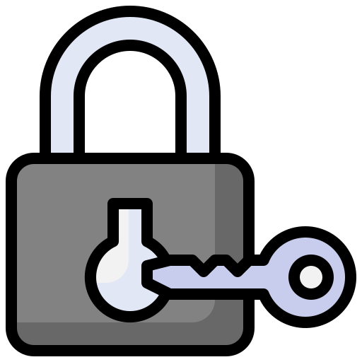 Lock Surang Lineal Color icon