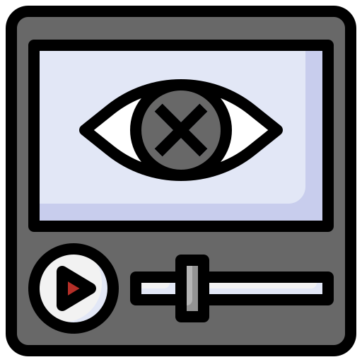 Video player Surang Lineal Color icon