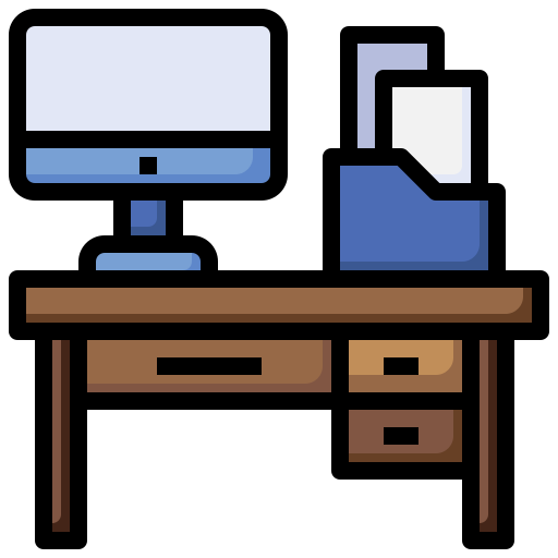Workspace Surang Lineal Color icon