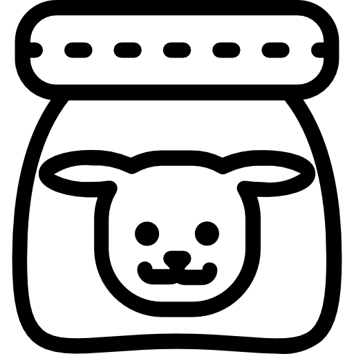 개밥 Roundicons Premium Lineal icon