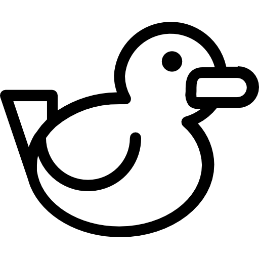 kaczka Roundicons Premium Lineal ikona