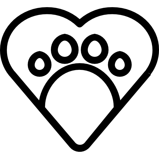 Лапа Roundicons Premium Lineal иконка
