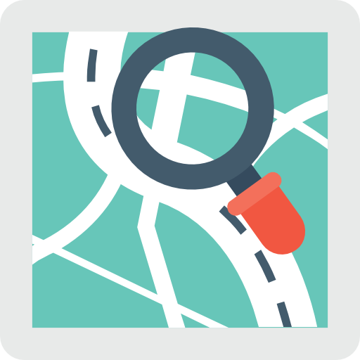 Gps Flat Color Flat icon