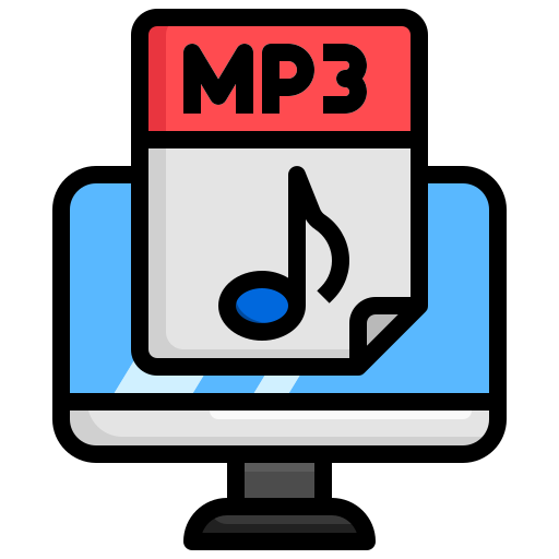 mp3 Surang Lineal Color icon