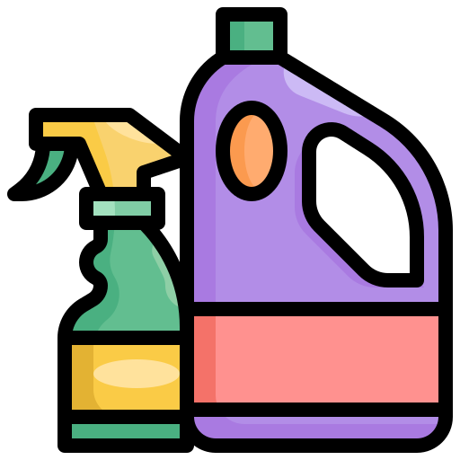 Cleaning products Surang Lineal Color icon