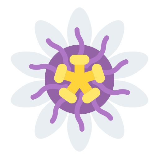 Passiflora Iconixar Flat icon