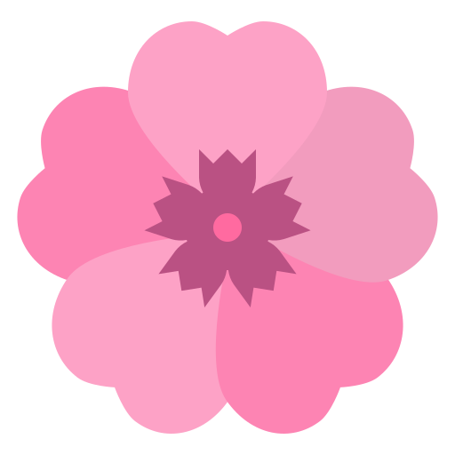 flor Iconixar Flat icono