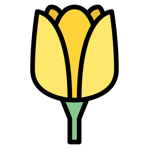 tulpe Iconixar Lineal Color icon