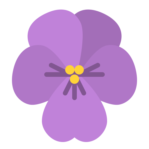 Violet Iconixar Flat icon