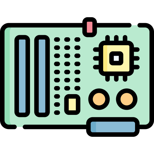 Circuit board Special Lineal color icon