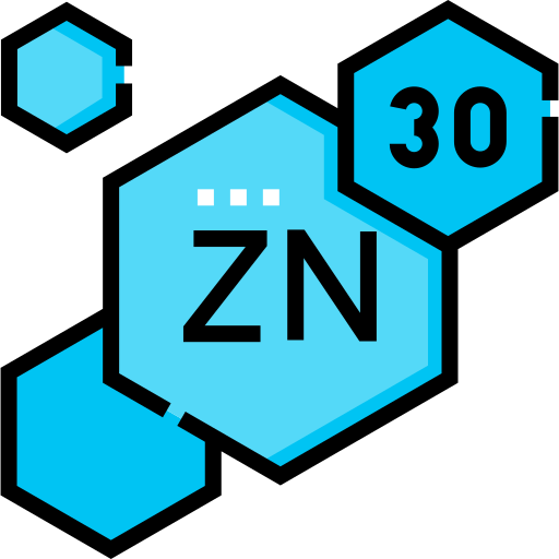 Zinc Detailed Straight Lineal color icon