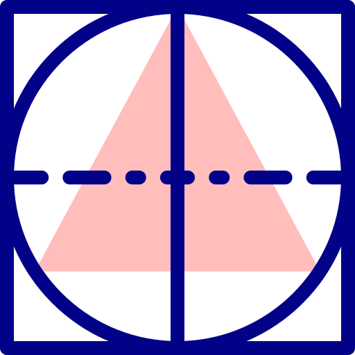 幾何学的な Detailed Mixed Lineal color icon