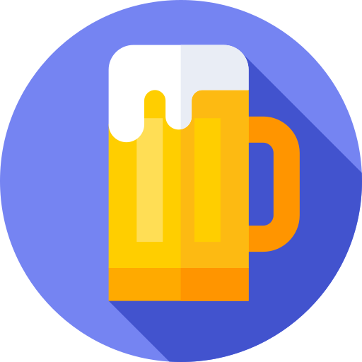 ビールのジョッキ Flat Circular Flat icon