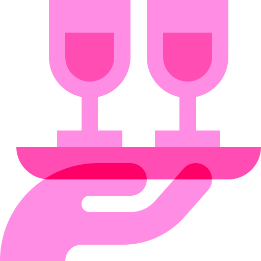 Waiter Basic Sheer Flat icon