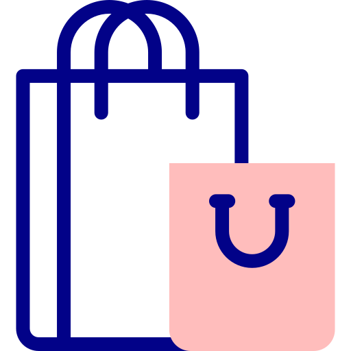 Shopping bag Detailed Mixed Lineal color icon