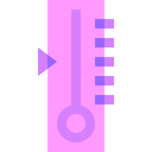 termómetro Basic Sheer Flat icono