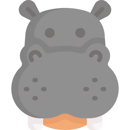 Hippo Special Flat icon