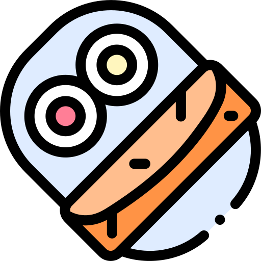 masala dosa Detailed Rounded Lineal color icon