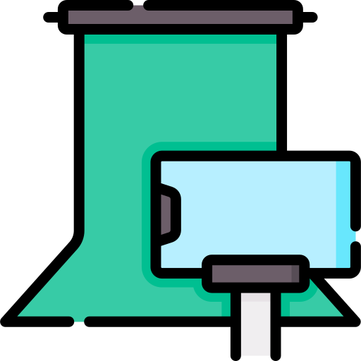 グリーンスクリーン Special Lineal color icon