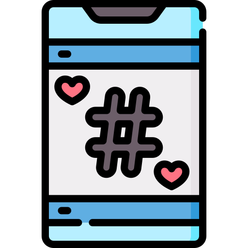 Hashtag Special Lineal color icon