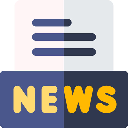 News Basic Rounded Flat icon