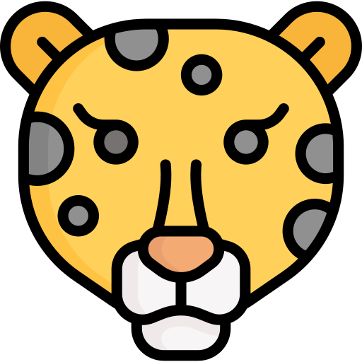 leopardo Special Lineal color icono