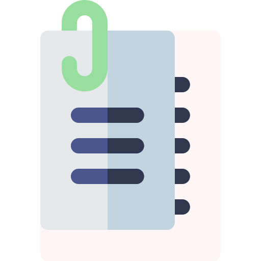 Document Basic Rounded Flat icon