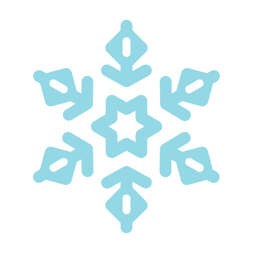 Снежинка Generic Flat иконка