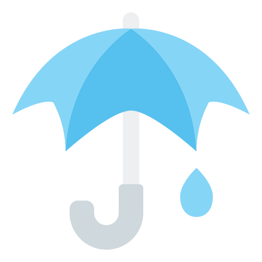 paraguas Generic Blue icono