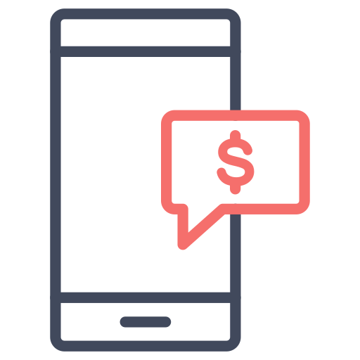 Mobile payment Generic Outline Color icon