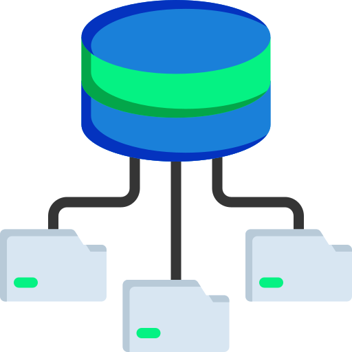 base de datos Generic Flat icono