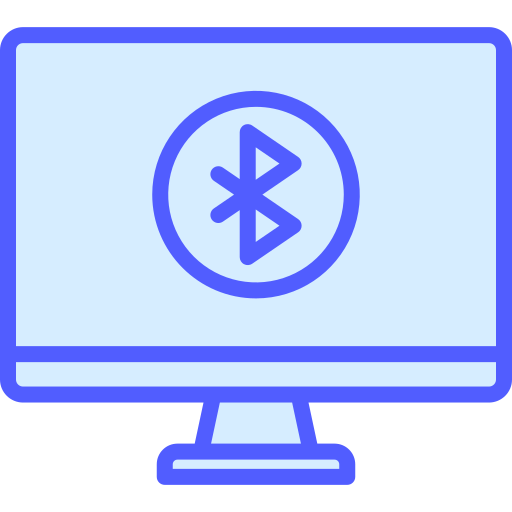 コンピューター Generic Blue icon