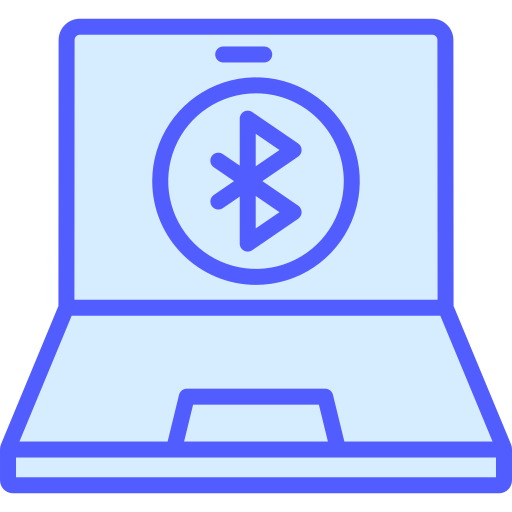 Laptop Generic Blue icon