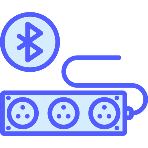 stopcontact Generic Blue icoon