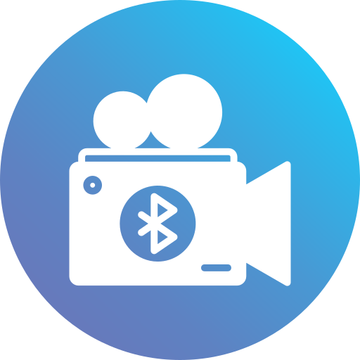 videocamera Generic Flat Gradient icoon