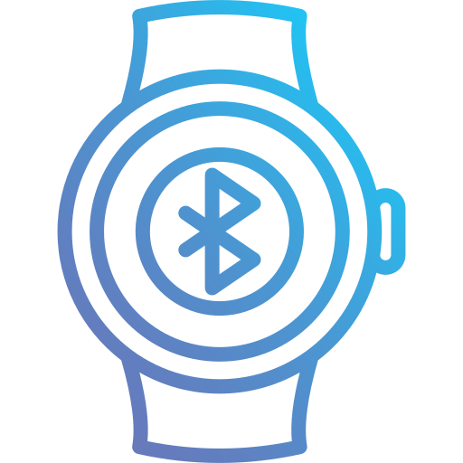 slimme horloge Generic Gradient icoon