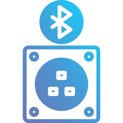 stopcontact Generic Flat Gradient icoon