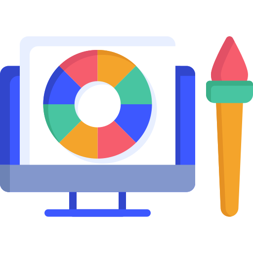 paleta de color Generic Flat icono