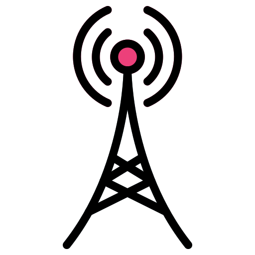 signaal toren Generic Outline Color icoon