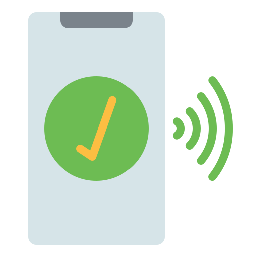 Contactless Generic Flat icon