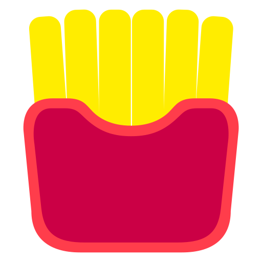 patatine fritte Generic Flat icona