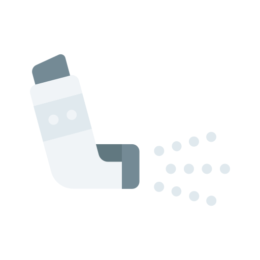 inhalador Generic Flat icono